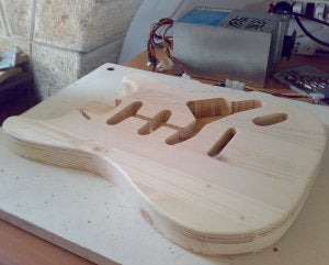 Alessandro's CNC Machine Build with Guitar Example