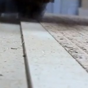 Demonstration of Spoilboard Surfacing with an Onsrud Surfacing Cutter