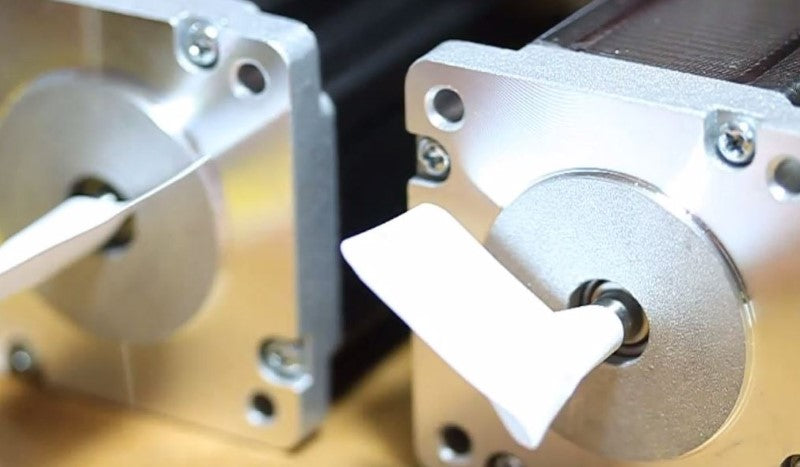 Two Side Machine Rotation How To Have Two Motors on a Single Axis Spinning in Opposite Direction ...