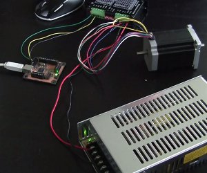 Wiring the CNC Motion Electronics with the USB Interface