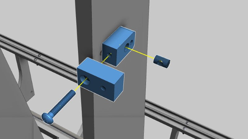 Garage Laser Main Structure Instructional Image 18