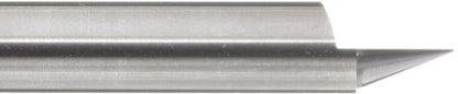 variant image of LMT Onsrud 37-09 Solid Carbide Engraving Tool, Uncoated (Bright) Finish, 1 Flute, 0.040" Tip Diameter, 60 Degree, 1/4" Shank Diameter, 2" Overall Length (Pack of 1)