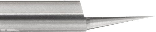 variant image of LMT Onsrud 37-25 Solid Carbide Engraving Tool, Uncoated (Bright) Finish, 1 Flute, 0.020" Tip Diameter, 30 Degree, 1/4" Shank Diameter, 2" Overall Length (Pack of 1)