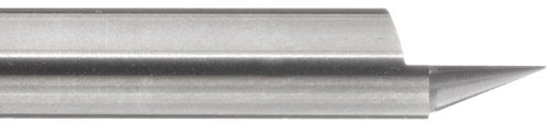 variant image of LMT Onsrud 37-31 Solid Carbide Engraving Tool, Uncoated (Bright) Finish, 1 Flute, 0.060" Tip Diameter, 30 Degree, 1/4" Shank Diameter, 2" Overall Length (Pack of 1)