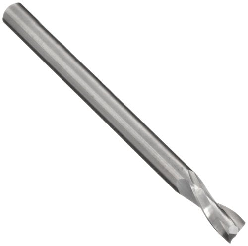 primary image of LMT Onsrud 52-708 Solid Carbide Upcut Spiral O Flute Cutting Tool, Inch, Uncoated (Bright) Finish, 22 Degree Helix, 2 Flutes, 2.5000" Overall Length, 0.1875" Cutting Diameter, 0.1875" Shank Diameter