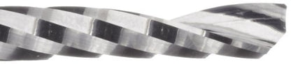 variant image of LMT Onsrud 65-010 Solid Carbide Upcut Spiral O Flute Cutting Tool, Inch, Uncoated (Bright) Finish, 21 Degree Helix, 1 Flute, 2.0000" Overall Length, 0.1250" Cutting Diameter, 0.2500" Shank Diameter