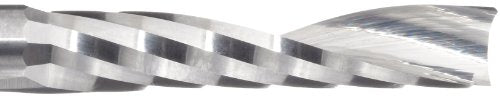 variant image of LMT Onsrud 63-760 Solid Carbide Upcut Spiral O Flute, Inch, Uncoated (Bright) Finish, 21 Degree Helix, 1 Flute, 2.0000" Overall Length, 0.1250" Cutting Diameter, 0.1250" Shank Diameter