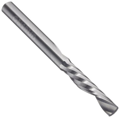 primary image of LMT Onsrud 62-726 Solid Carbide Downcut Spiral O Flute Cutting Tool, Inch, Uncoated (Bright) Finish, 21 Degree Helix, 1 Flute, 3.0000" Overall Length, 0.2500" Cutting Diameter, 0.2500" Shank Diameter