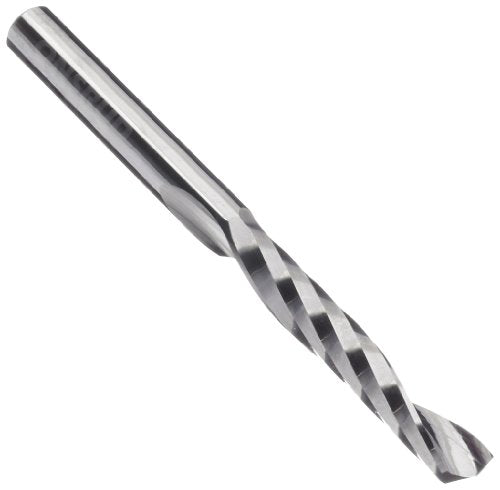 primary image of LMT Onsrud 65-021 Solid Carbide Upcut Spiral O Flute Cutting Tool, Inch, Uncoated (Bright) Finish, 21 Degree Helix, 1 Flute, 2.5000" Overall Length, 0.1875" Cutting Diameter, 0.2500" Shank Diameter