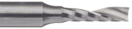 variant image of LMT Onsrud 63-710 Solid Carbide Upcut Spiral O Flute Cutting Tool, Inch, Uncoated (Bright) Finish, 21 Degree Helix, 1 Flute, 2.0000" Overall Length, 0.1250" Cutting Diameter, 0.2500" Shank Diameter