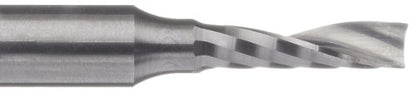 variant image of LMT Onsrud 63-726 Solid Carbide Upcut Spiral O Flute Cutting Tool, Inch, Uncoated (Bright) Finish, 21 Degree Helix, 1 Flute, 3.0000" Overall Length, 0.2500" Cutting Diameter, 0.2500" Shank Diameter