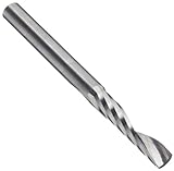 primary thumbnail of LMT Onsrud 63-760 Solid Carbide Upcut Spiral O Flute, Inch, Uncoated (Bright) Finish, 21 Degree Helix, 1 Flute, 2.0000" Overall Length, 0.1250" Cutting Diameter, 0.1250" Shank Diameter