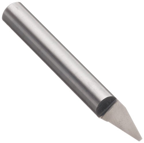 primary image of LMT Onsrud 37-35 Solid Carbide Engraving Tool, Uncoated (Bright) Finish, 1 Flute, .090" Tip Diameter, 30 Degree, 1/4" Shank Diameter, 2" Overall Length (Pack of 1)