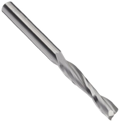 primary image of LMT Onsrud 52-704 Solid Carbide Upcut Spiral O Flute Cutting Tool, Inch, Uncoated (Bright) Finish, 22 Degree Helix, 2 Flutes, 4.0000" Overall Length, 0.2500" Cutting Diameter, 0.5000" Shank Diameter