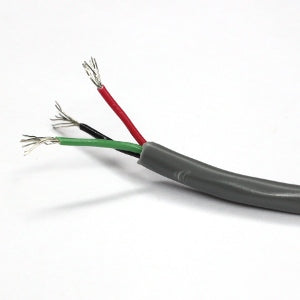 3 conductor stranded 22 awg cable unshielded 