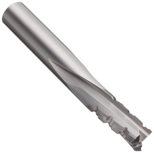 primary image of LMT Onsrud 67-216 Solid Carbide Downcut Phenolic Cutting Tool, Inch, Uncoated (Bright) Finish, 10 Degree Helix, 3 Flutes, 4.5000" Overall Length, 0.2500" Cutting Diameter, 0.5000" Shank Diameter