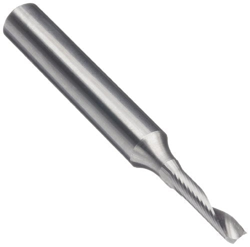 primary image of LMT Onsrud 63-618  Solid Carbide Upcut Spiral O Flute Cutting Tool, Inch, Uncoated (Bright) Finish, 22 Degree Helix, 1 Flute, 2.0000" Overall Length, 0.1875" Cutting Diameter, 0.2500" Shank Diameter