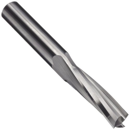 primary image of LMT Onsrud 60-271 Solid Carbide Upcut Low Helix Finisher Cutting Tool, Inch, Uncoated (Bright) Finish, 10 Degree Helix, 3 Flutes, 5.0000" Overall Length, 0.7500" Cutting Diameter, 0.7500" Shank Diameter