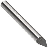 primary thumbnail of LMT Onsrud 37-01 Solid Carbide Engraving Tool, Uncoated (Bright) Finish, 1 Flute, 0.005" Tip Diameter, 60 Degree, 1/4" Shank Diameter, 2" Overall Length (Pack of 1)