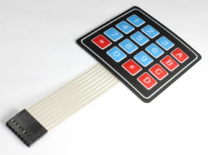 Keypad Backing 4x4 Keypad with Adhesive Backing – BuildYourCNC