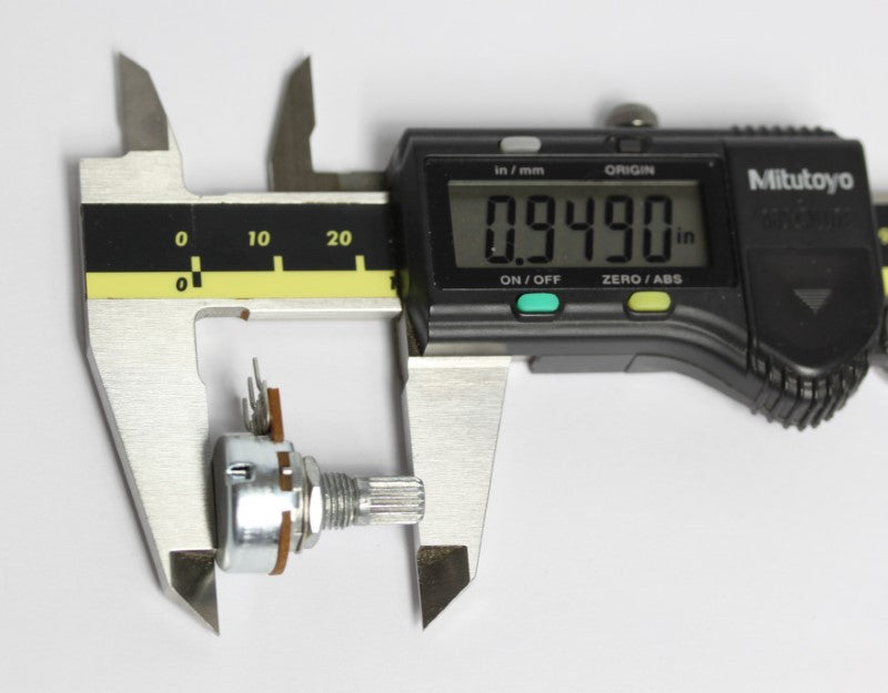 50K potentiometer measurement. 