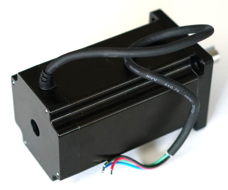 1600 oz-in 12NM Open Loop Stepper Motor rear view