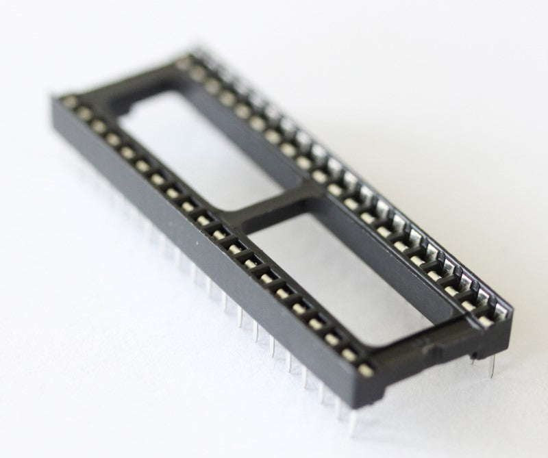 40 pin IC Socket with mechanical pencil in background for scale. 