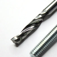 Onsrud 1/4" Cut Diameter Single Flute for Plastic, Wood, Aluminum and Solid Surface Cutting End Mill