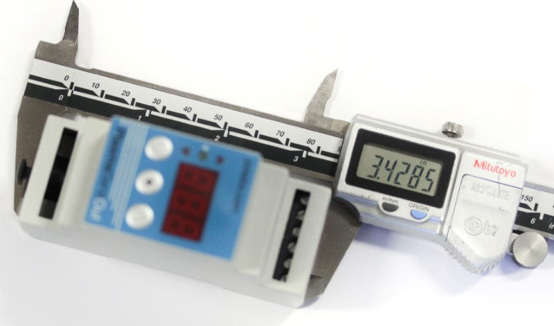 Image of the length of the plasmasense and plasmasenseout at 3.43 inches