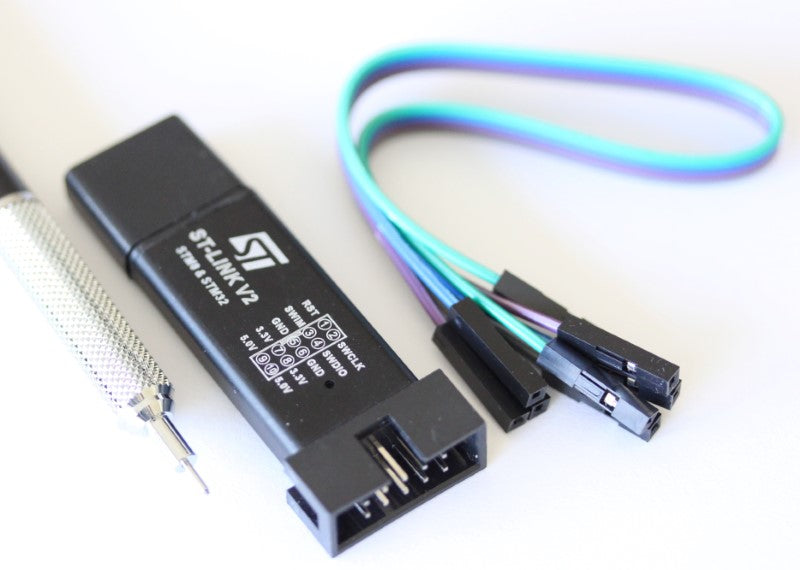 ST-Link V2 Link für STM8 STM32 komp. USB Programmer / Debugger mit SWIM SWD JTAG ST-Link V2 Link für STM8 STM32 komp. USB Programmer / Debugger mit SWIM SWD JTAG