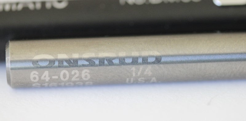 3/16 (.1875) CARBIDE SINGLE O FLUTE ENDMILLS FOR ALUMINUM ONSRUD 65 3/16 (.1875) CARBIDE SINGLE O FLUTE ENDMILLS FOR ALUMINUM ONSRUD 65
