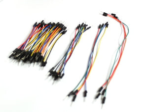 The bundle of wires is shown, separated by 4 different lengths.