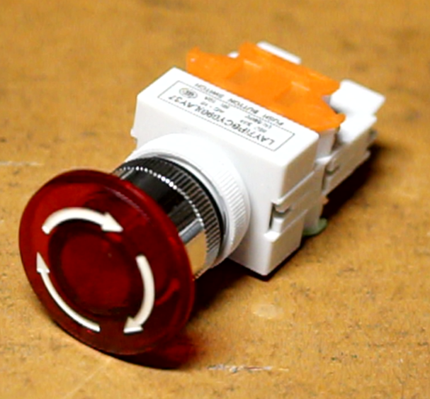 LED CNC E-Stop Button | Emergency Stop Switch – BuildYourCNC