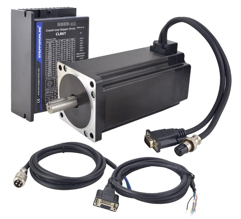 Closed Loop NEMA 34 Stepper Motor & Driver Kit | 1699 oz-in – BuildYourCNC