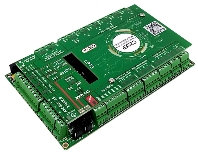 C25XP Professional Wiring Add-On for Ethernet Smooth Stepper - Enhanced Interface & Safety Features