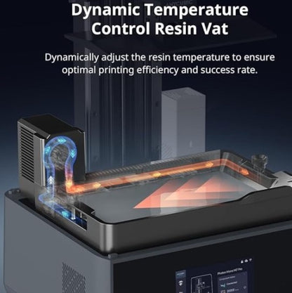 Anycubic Photon Mono M7 PRO 14K Dynamic temperature control for the resin vat