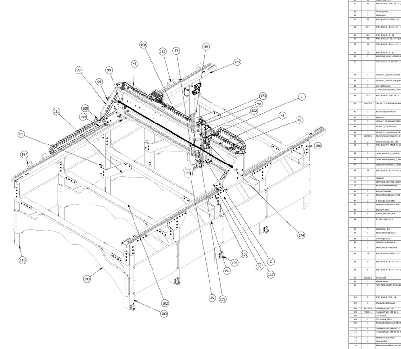 Fabricator Pro CNC Machine Digital Plans – BuildYourCNC
