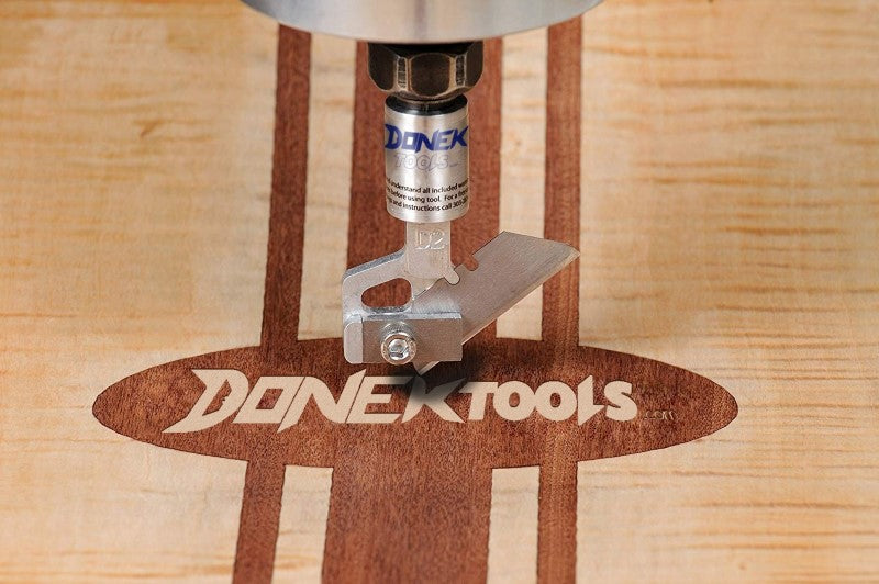 Demonstration of the drag knife for CNC