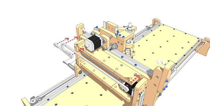 Add the Y-Axis Roller Chain