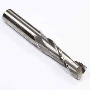 chipbreaker/finisher end mill up cut double flute