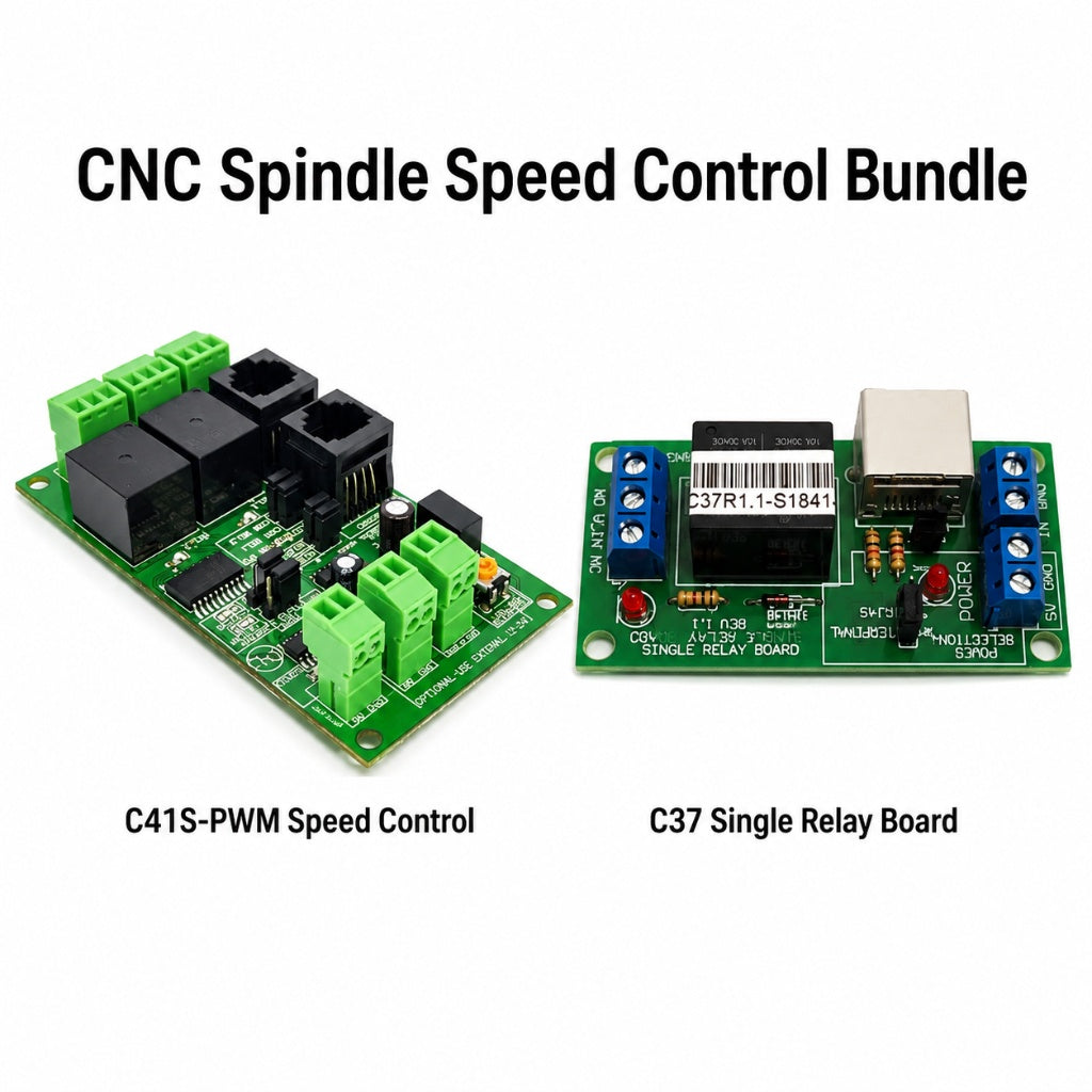 CNC Spindle Speed Control Bundle | VFD Speed & Relay Control – BuildYourCNC