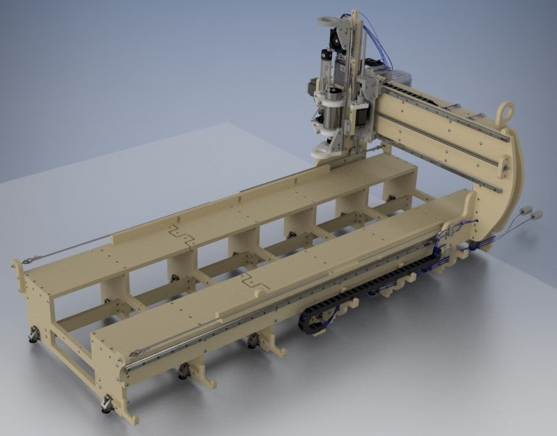 greenBullv2 flat CNC Routers – BuildYourCNC