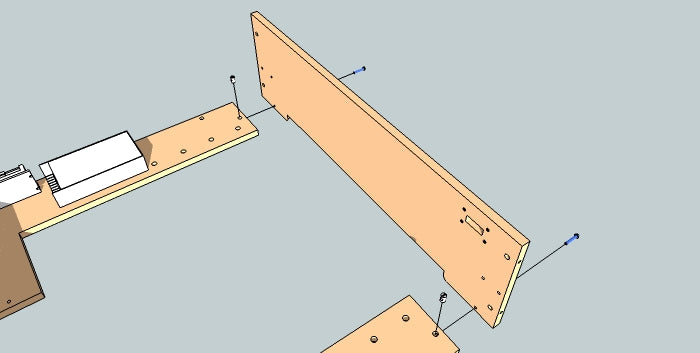 Attach Front Panel to Base