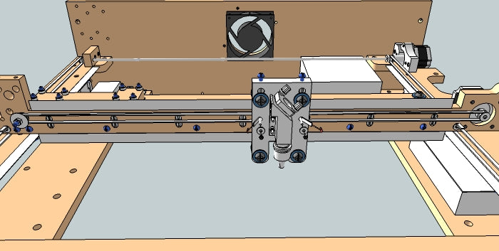 Routing the Belt into the Nozzle Plate