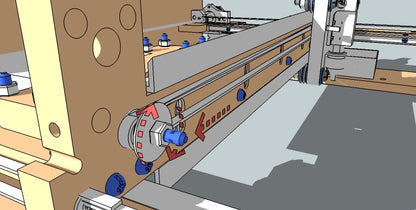 Routing the Belt Around the Idler Bearing