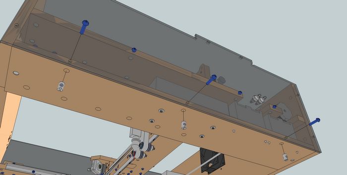 Attach the right Panel to the Base