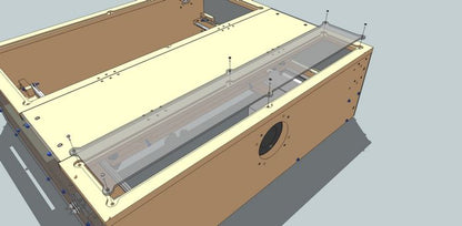 Attach Narrow Door Panel Acrylic