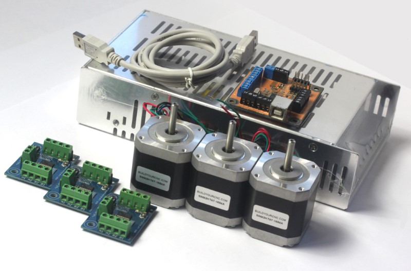 BuildYourCNC - 3 Axis Electronics Combo (Small Motors)