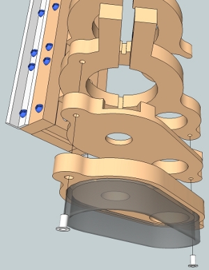 blackToe/blackFoot CNC Machine Kit Z-axis Assembly Step 11: 