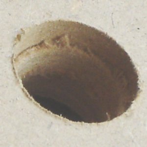 Bearing hole and ledge to serve as a bearing seat
